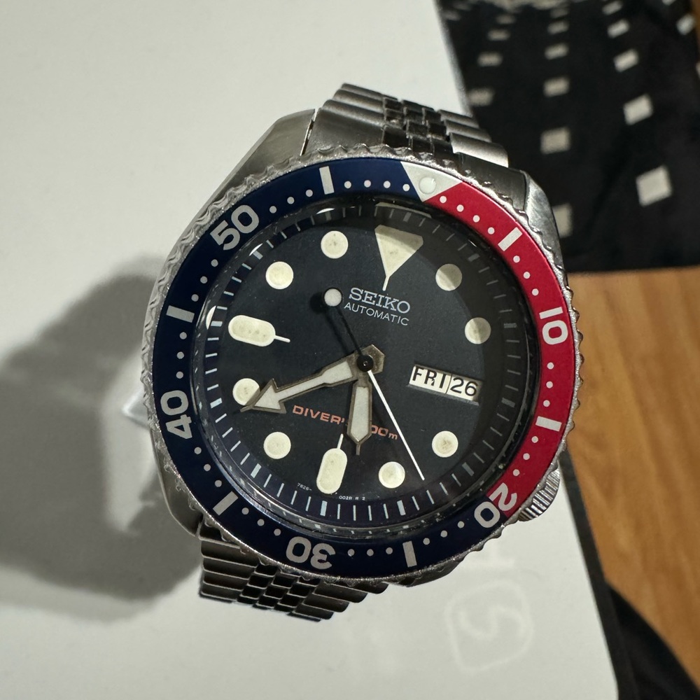 Seiko Red and Blue Pepsi Men's Watch - SKX009K2
